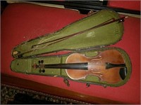 Attic Treasure Antique Violin with Case