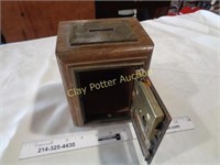 Bank Box with Post Office Box Lid