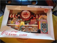 Coca-Cola Diner Clock in Original Box