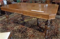 Vintage Dining Table with Leaf