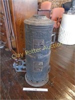 Antique Cast Iron Water Heater