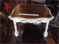 Custom Finished Wood Side Table
