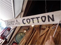 Wooden Sign COTTON
