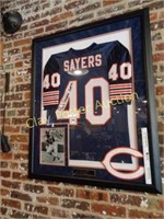 Gale Sayers Autographed Jersey with COA