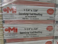 1 -1/4" Sure Grip Coil Roofing Nails