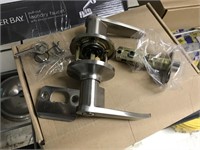 Satin Stainless Entry Lock Set