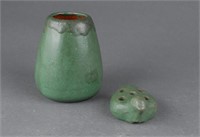 2 Cucumber glaze pieces, 20th century.