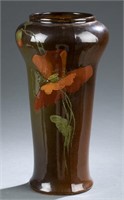 J.B. Owens Pottery, Utopian vase, 19th/20th c.