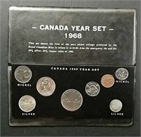 1968 & 70 Canadian year sets