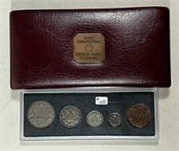 1998 Canadian 90th Anniversary 5 coin set