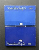 1968 & 1969 US. Mint Proof sets
