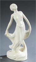 Cowan Pottery, Art Deco Scarf Dancer, 20th c.