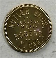 Butler Bros.  Rogers, N. Dak.  Token