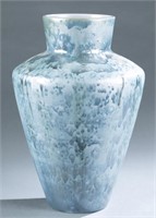 Ternes crystalline metallic vase, 20th century.