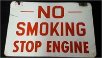 No Smoking/ Stop Engine