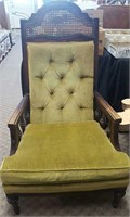 Antique Mahogany Victorian King Chair