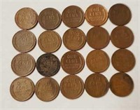 20 Lincoln Wheat Pennies #4