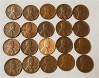 20 Lincoln Wheat Pennies #5
