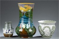 3 Schafer & Vater, Wardle pieces, 19th/20th c.