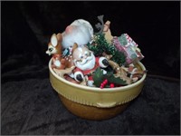 VINTAGE COOKIN WARE COOK RITE POTTERY, CHRISTMAS