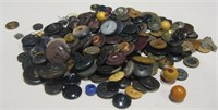 Lot Of Assorted Vintage / Antique Buttons
