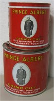 2 Vintage Prince Albert Tobacco Cans