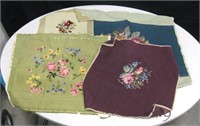 Lot Of 4 Miscellaneous Cross Stitch Pieces