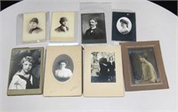 Lot Of Vintage / Antique Photos In Matted Frames