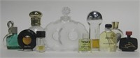11 Various Miniature Vintage Perfume Bottles