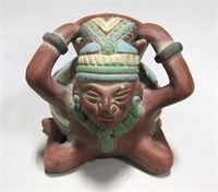 Mexico Mayan Style Bowl - 6" Tall