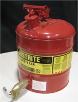 JustRite Red 5 Gallon Fuel Safety Can
