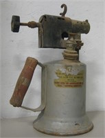 Vintage Gasoline Blow Torch - 12" Tall