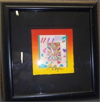 ABSTRACT WALL ART BY PETER MAX