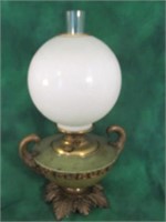 1880S VICTORIAN OIL LAMP - ALL ORIGINAL - SUCCES