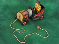 LINEMAR TOYS 1907 OLD TIMER SLINKY PULL TOY