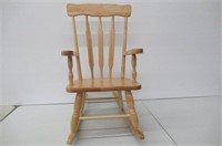 Childs Maple Rocking Chair