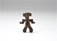 Pre Columbian cast metal figure