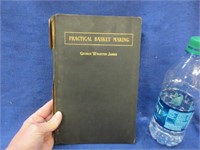 old basket weaving book by geo. wharton jones