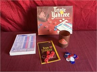 Vintage Triple Yahtzee Game