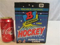 Boite wax cartes de hockey Bowman - 36 paquets -