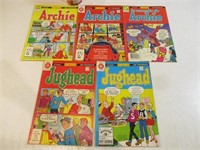5 Archie couleurs édtions Héritage 1984
