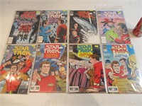 8 comics Star Trek 1980 #5 à 11