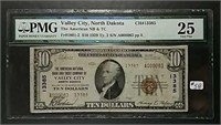 1929 $10 The American NB & TC of Valley City, ND