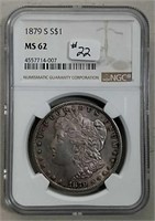 1879-S Morgan Dollar  NGC MS-62