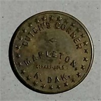 Dutch's Corner  Mapleton,  N.Dak.   Token