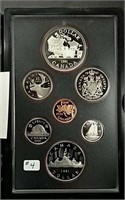 1981 Canadian Proof Double Dollar set