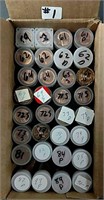 32 Rolls of Lincoln Cents  AU / Unc