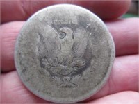 antique morgan silver dollar (date unkown)