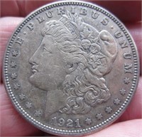 1921-S morgan silver dollar