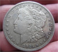 1921-S morgan silver dollar